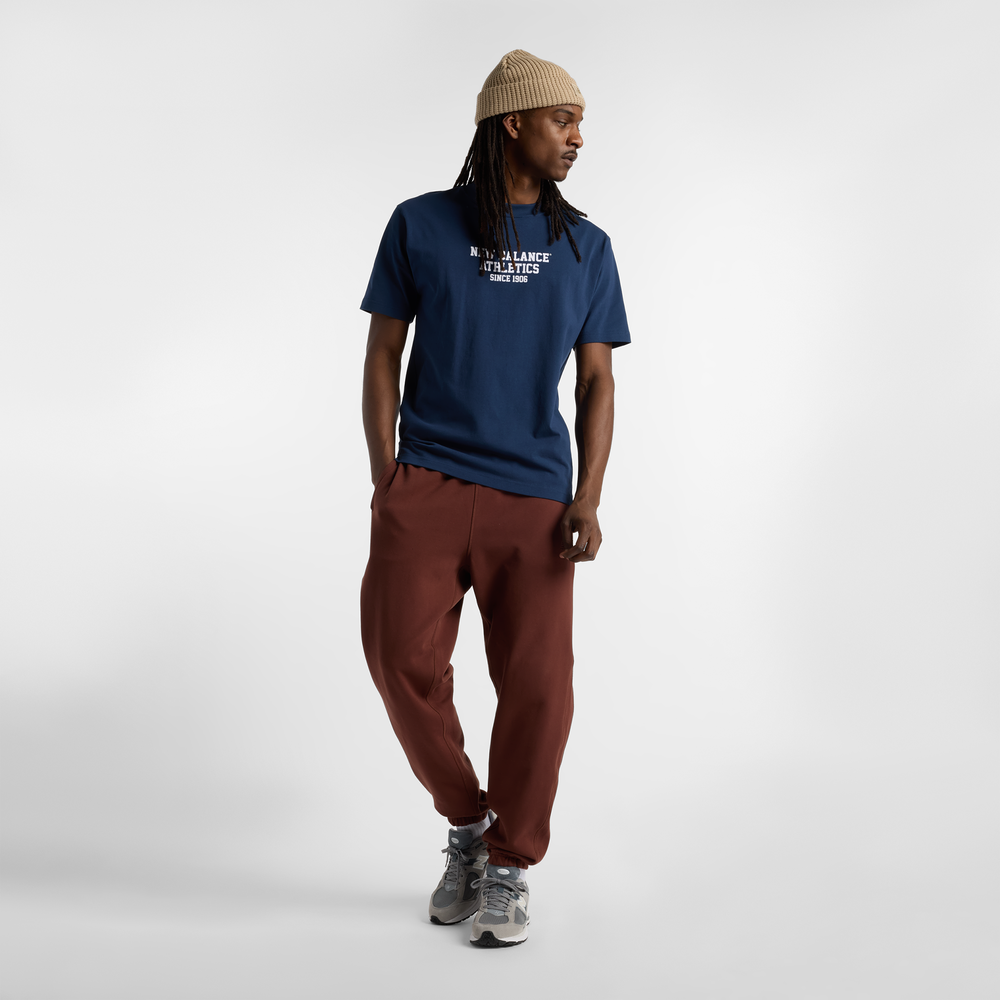 Férfi póló New Balance MT51526NNY – sötétkék