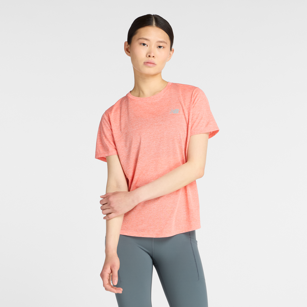 Női póló New Balance WT41253FLE – narancssárga