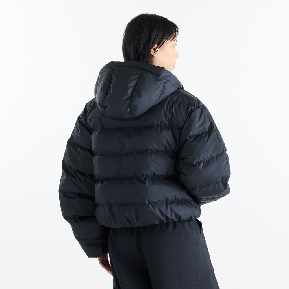 Női kabát New Balance Boston Puffer – fekete