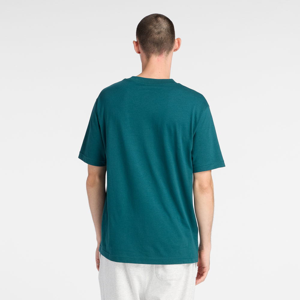 Férfi póló New Balance MT41509AAV – zöld