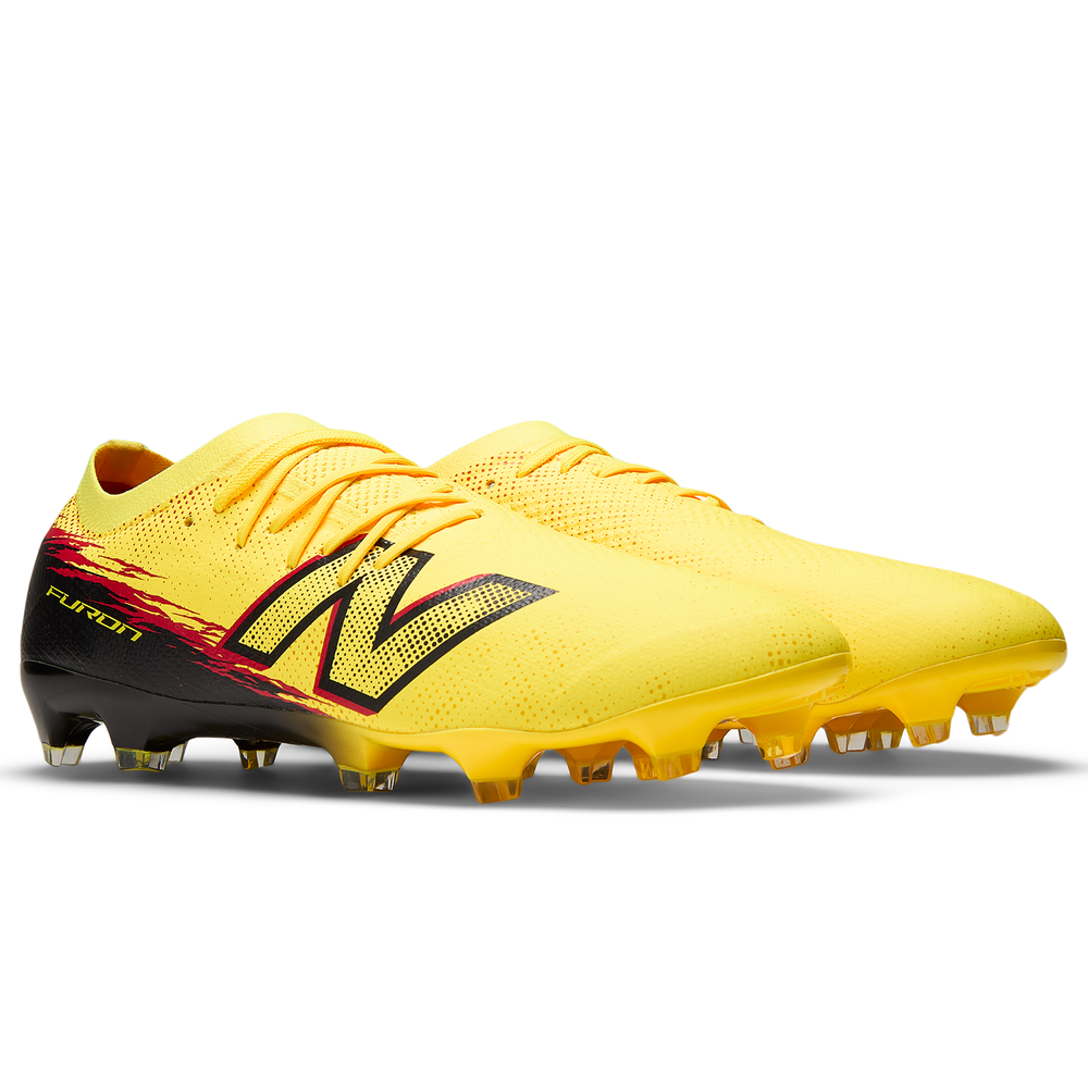 Férfi focicipő New Balance FURON PRO FG V8 UF2F10X – sárga