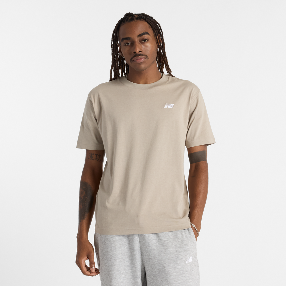 Férfi póló New Balance MT41509ADS – bézs