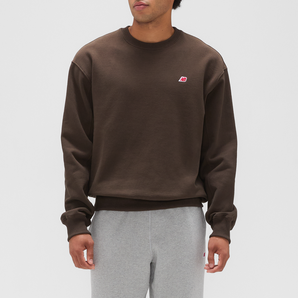 Férfi felső New Balance MADE in USA MT43541RHE – barna