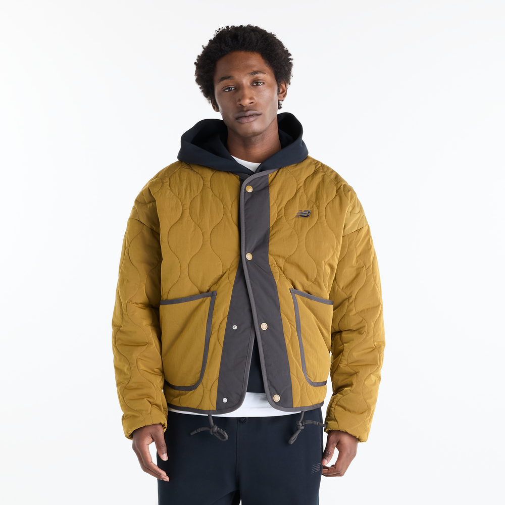 Férfi kabát New Balance MJ62M2DHBRK – sárga