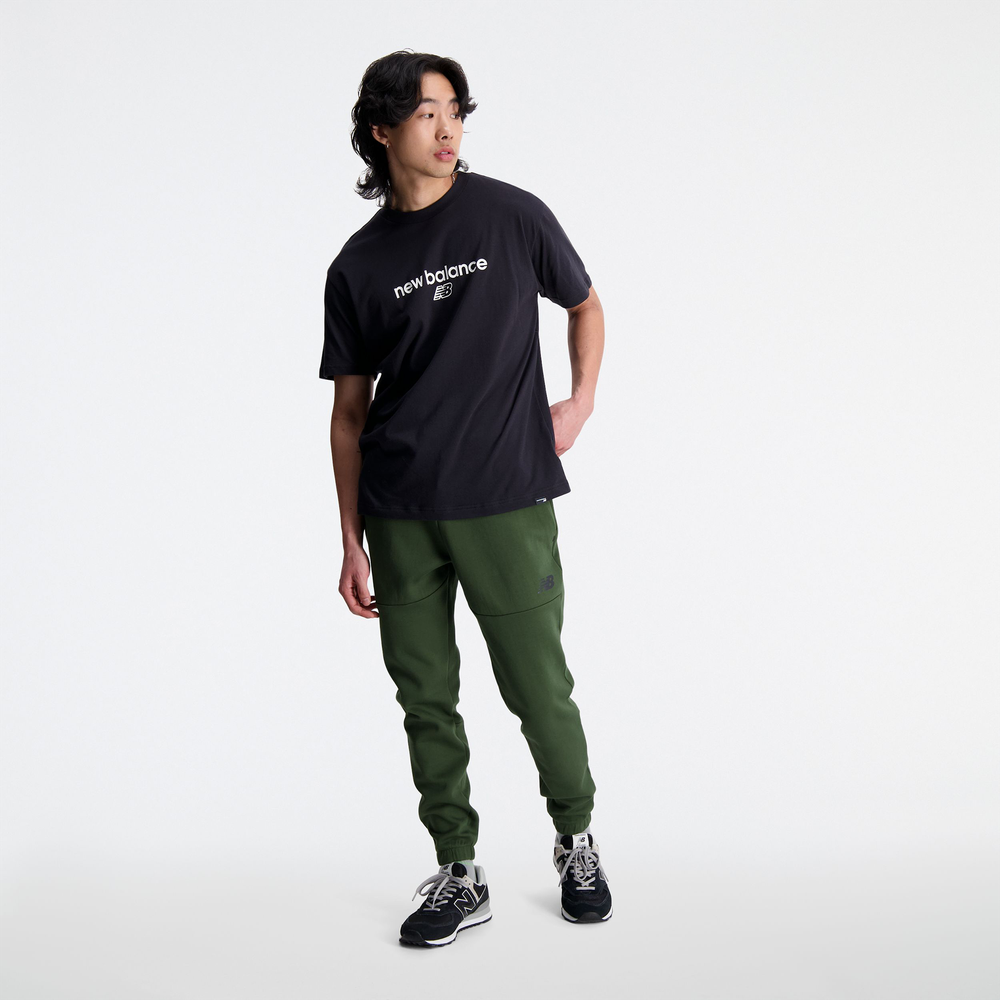 Férfi póló New Balance MT33529BK – fekete