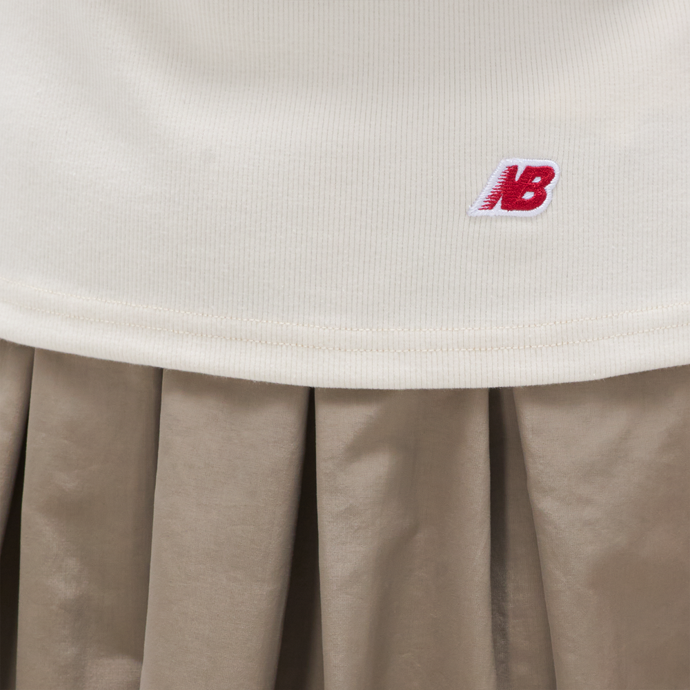 Női póló New Balance MADE in USA WT53561LIN – bézs