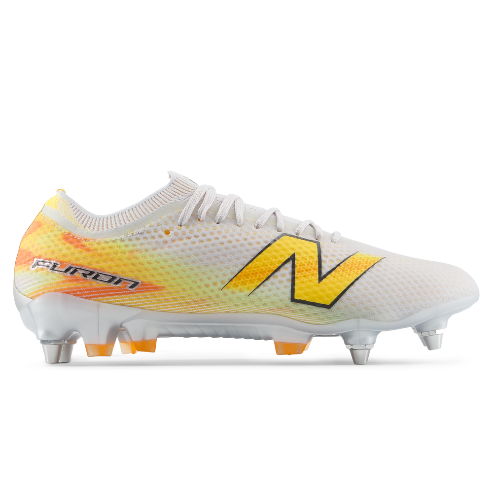 Férfi focicipő New Balance FURON ELITE SG V9 UF1S4XJ – narancssárga