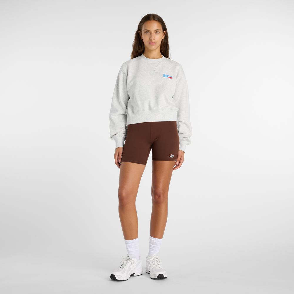 Női nadrág New Balance WS51114ABJ – barna