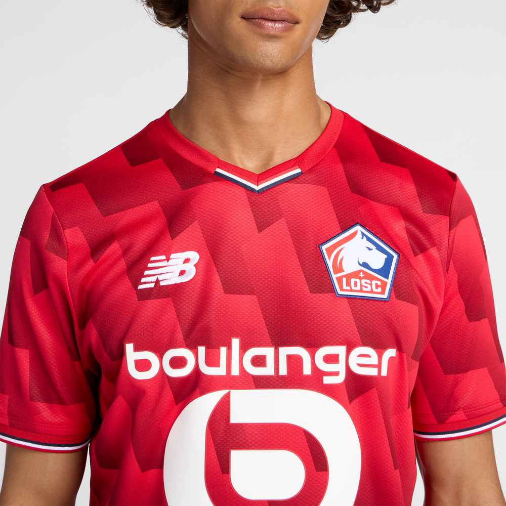 Férfi póló New Balance LOSC Lille MT230454HME – piros