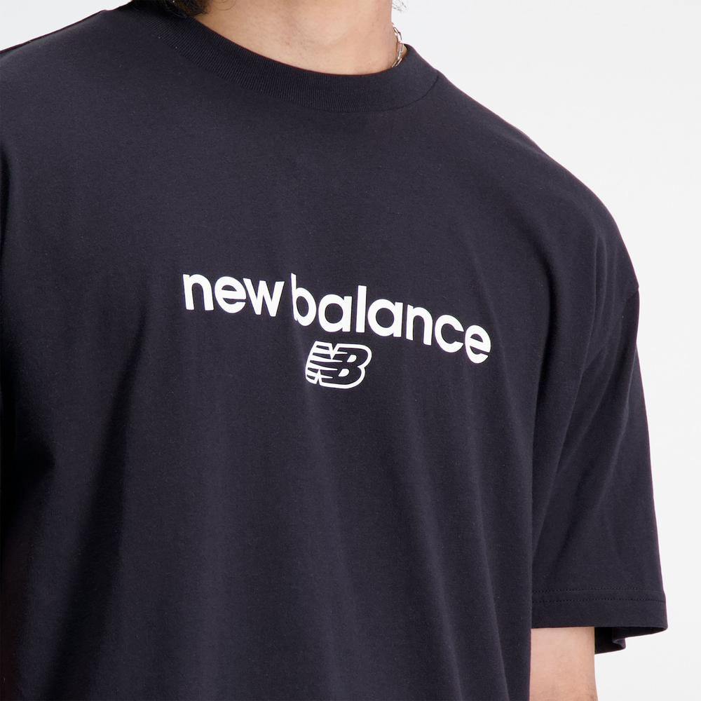 Férfi póló New Balance MT33529BK – fekete