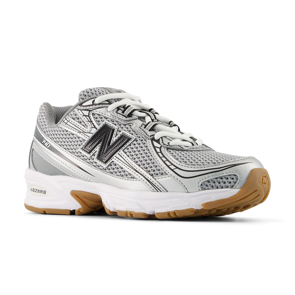 Gyermekcipő New Balance GR740GB – szürke