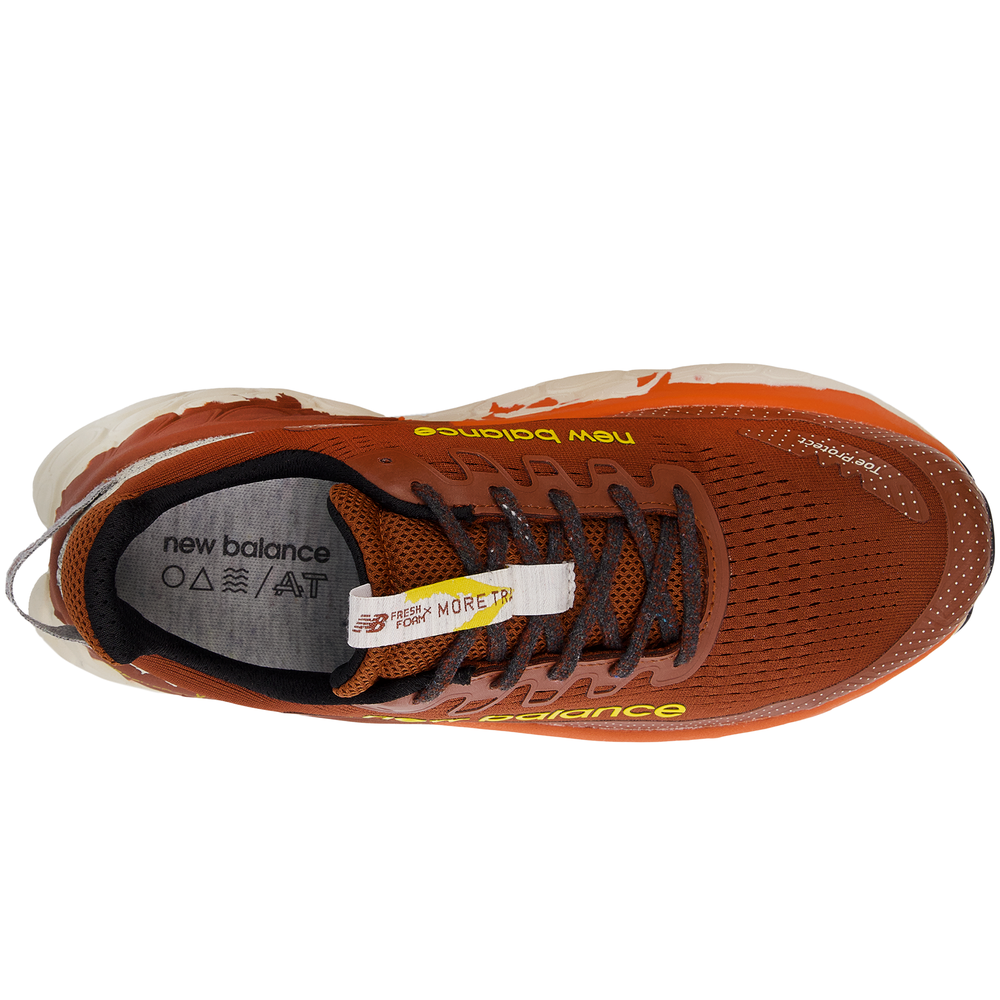 Férfi futócipő New Balance Fresh Foam X More Trail v3 MTMORAR3 – barna
