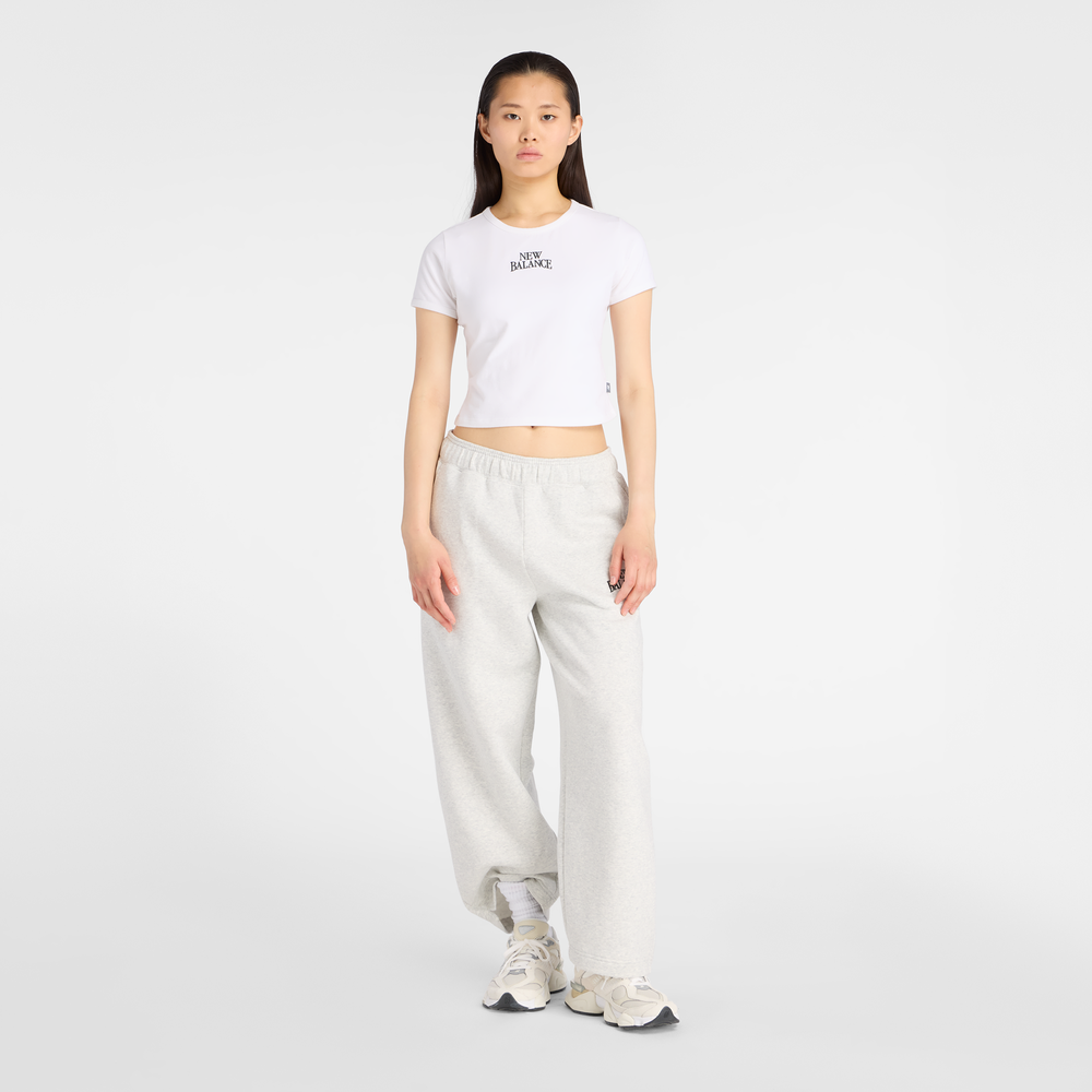 Női póló New Balance WT61Y33QWT – fehér