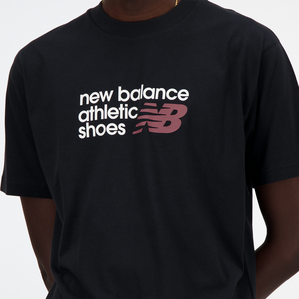 Férfi póló New Balance MT41524BK – fekete