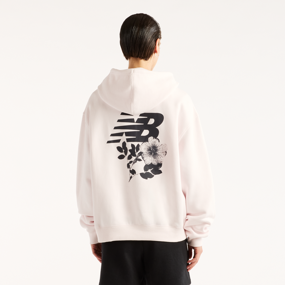 Női felső New Balance Pressed Flowers – rózsaszín