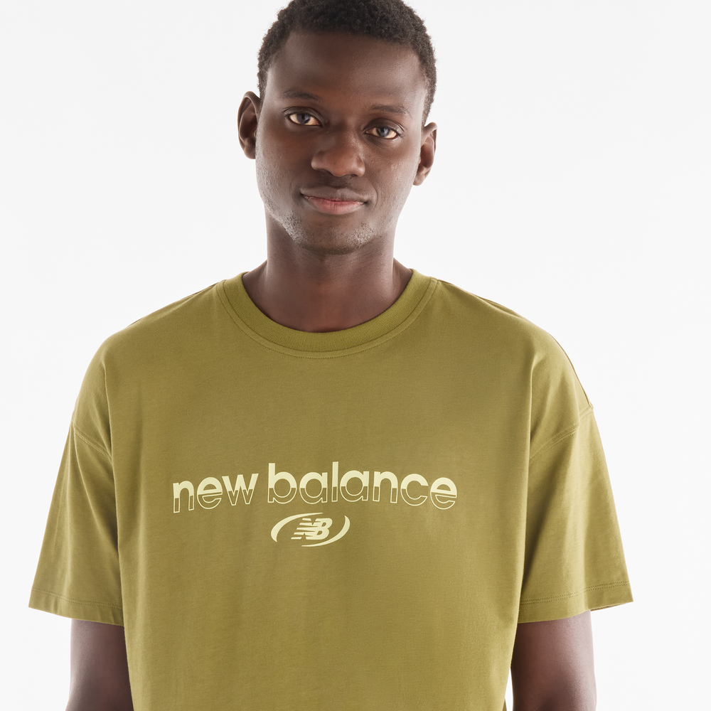 Férfi póló New Balance Trackside – sötétkék