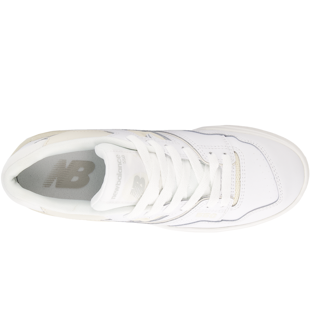 Gyermekcipő New Balance GSB550BK – fehér