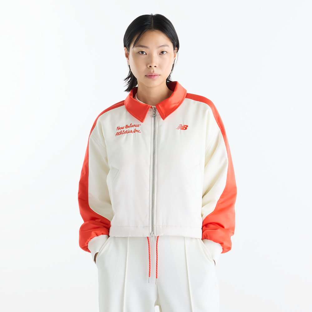 Női dzseki New Balance WJ62J1HZAGA – fehér