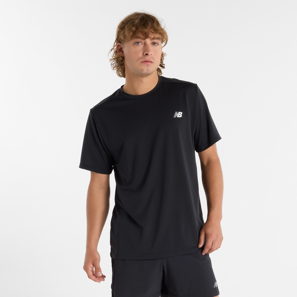 Férfi futópóló New Balance MT51801BK – fekete
