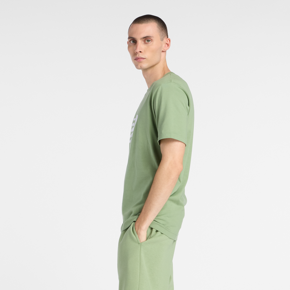 Férfi póló New Balance MT43906AAR – zöld