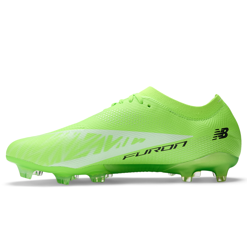 Férfi focicipő New Balance FURON TEAM FG V8 SF3FSP8 – zöld