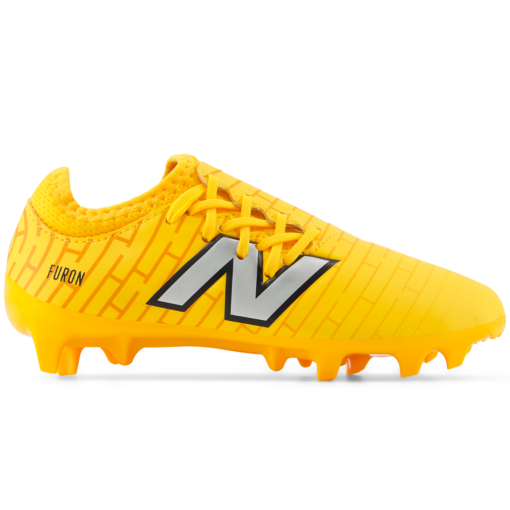 Gyermek focicipő New Balance FURON V7+ DISPATCH JNR FG SJF3FZ75 – sárga