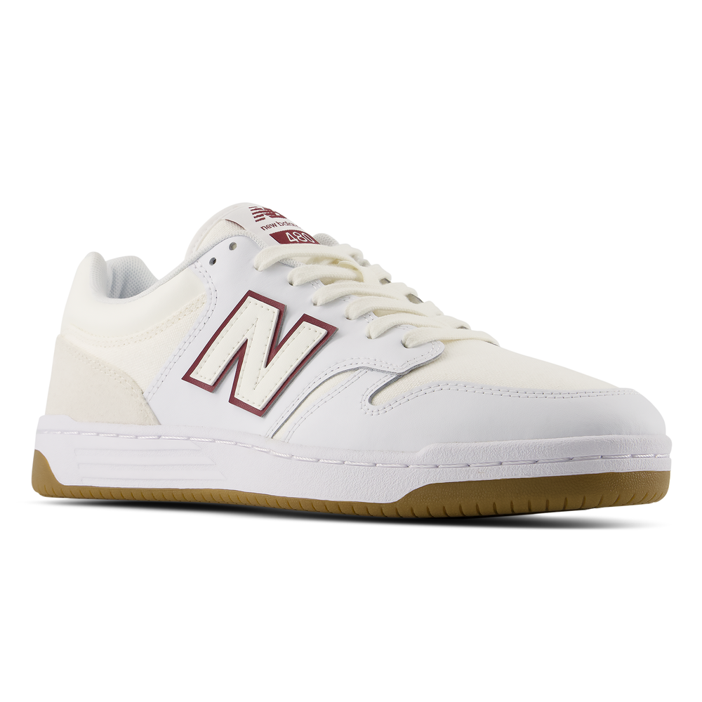 Unisex cipő New Balance U480P1BB – fehér