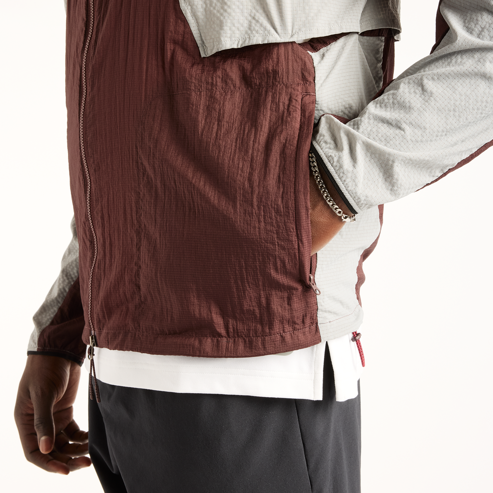 Férfi kabát New Balance RC – bordó