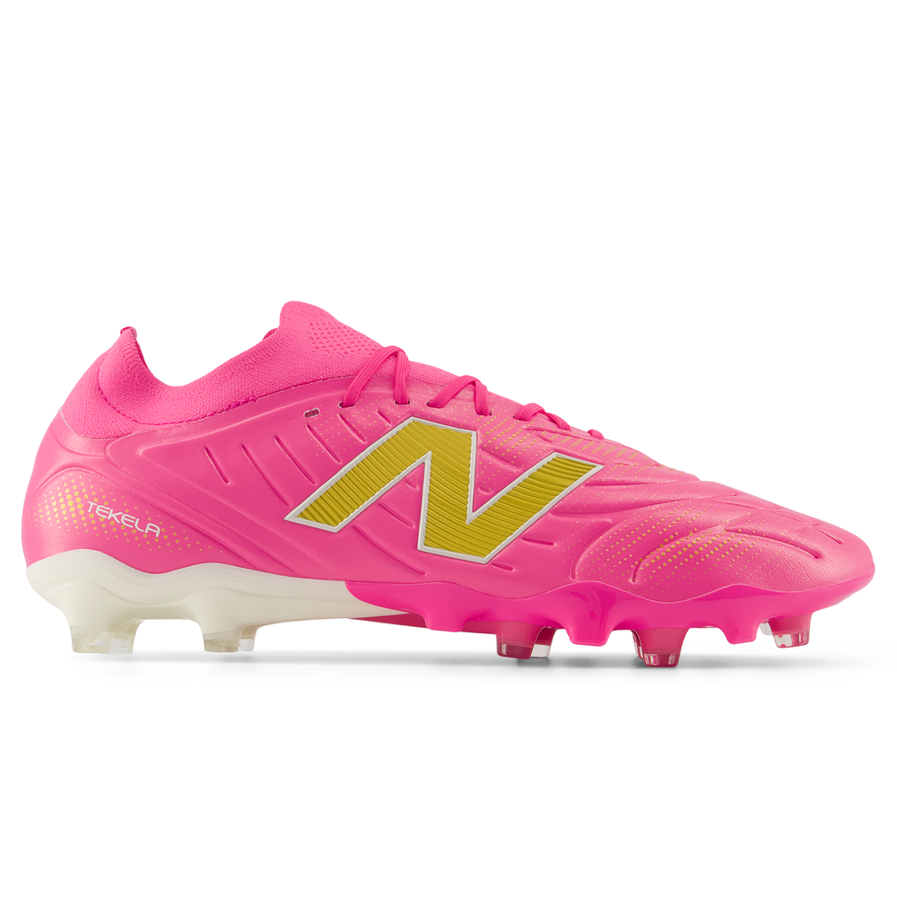 Férfi focicipő New Balance TEKELA PRO FG V5 UT2FL1W6 – rózsaszín