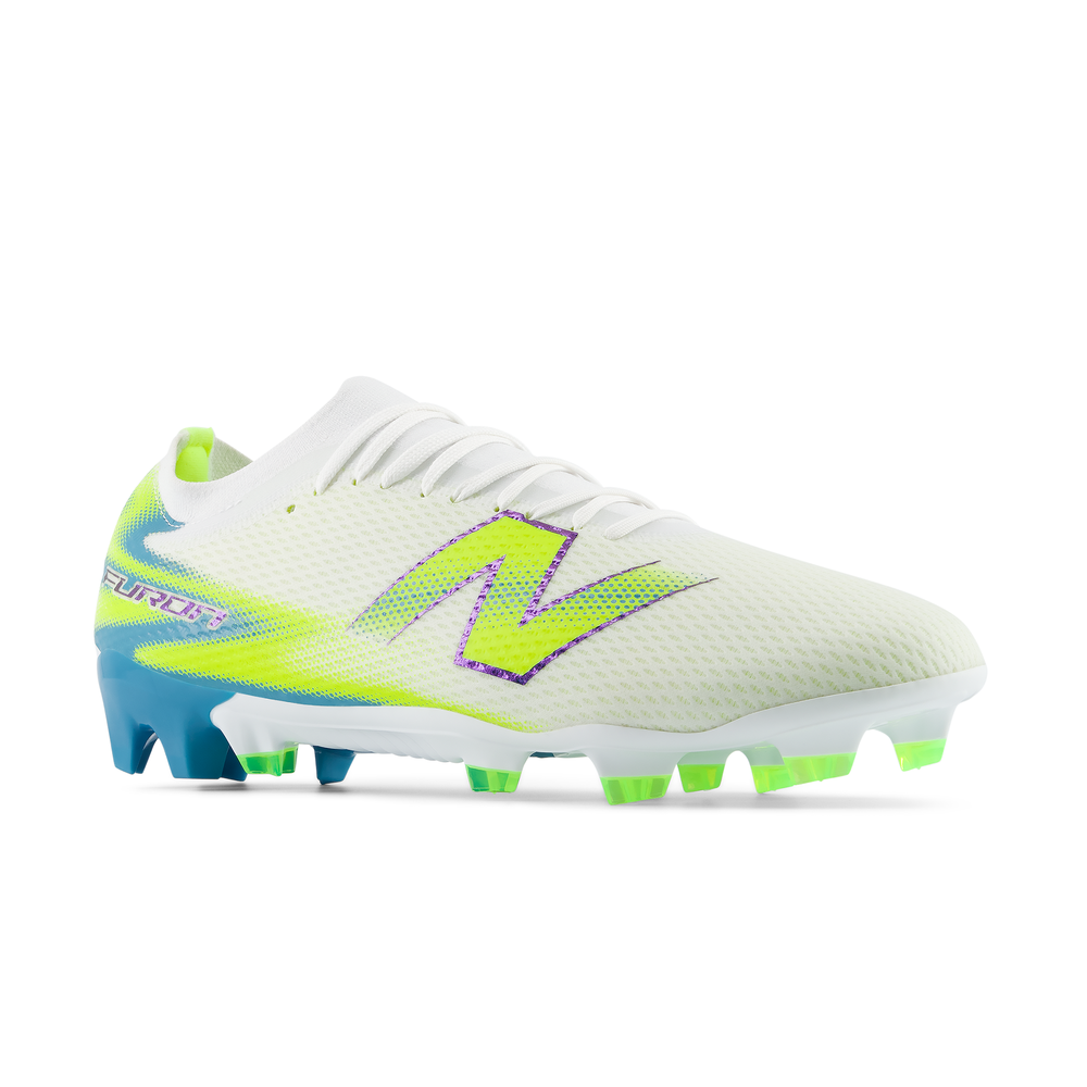 Férfi focicipő New Balance FURON TEAM FG V8 UF3F51W – fehér