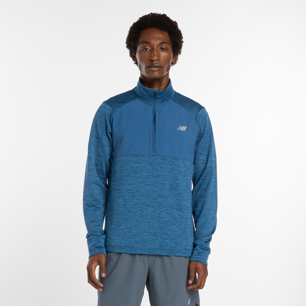 Férfi felső New Balance MT43204DAK – kék