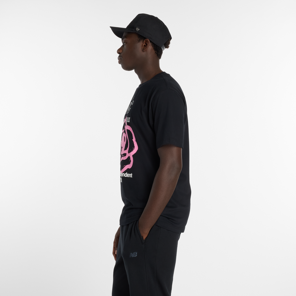 Férfi póló New Balance MT61018IBK – fekete