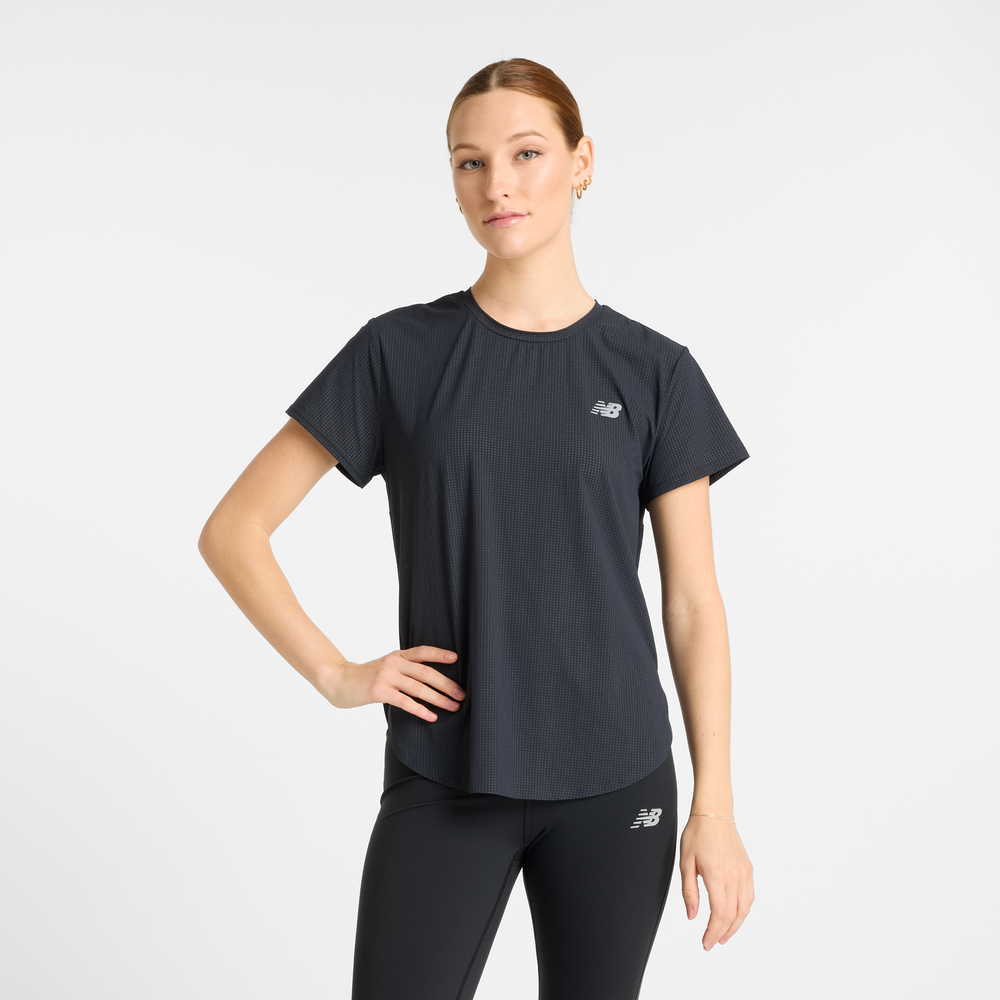 Női póló New Balance WT51227BK – fekete