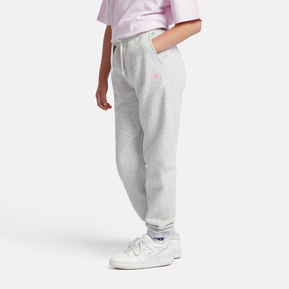 Gyerek nadrágok New Balance LAKG0058AHH – szürke