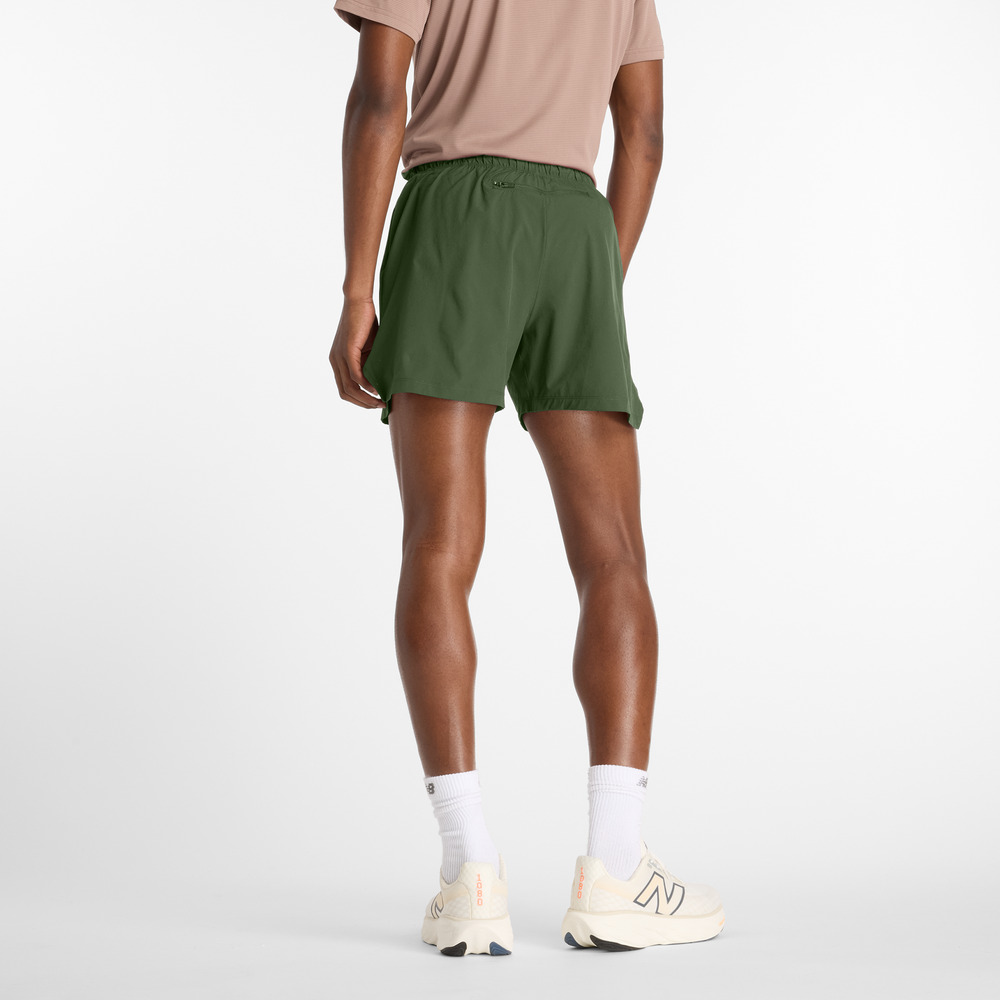 Férfi futónadrág New Balance MS41286DAE – zöld