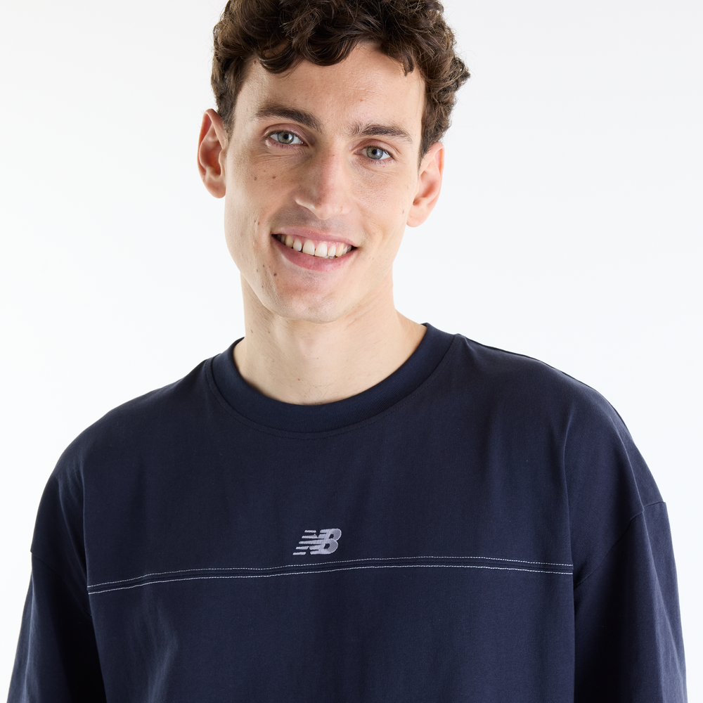 Férfi póló New Balance Sport Legacy – sötétkék