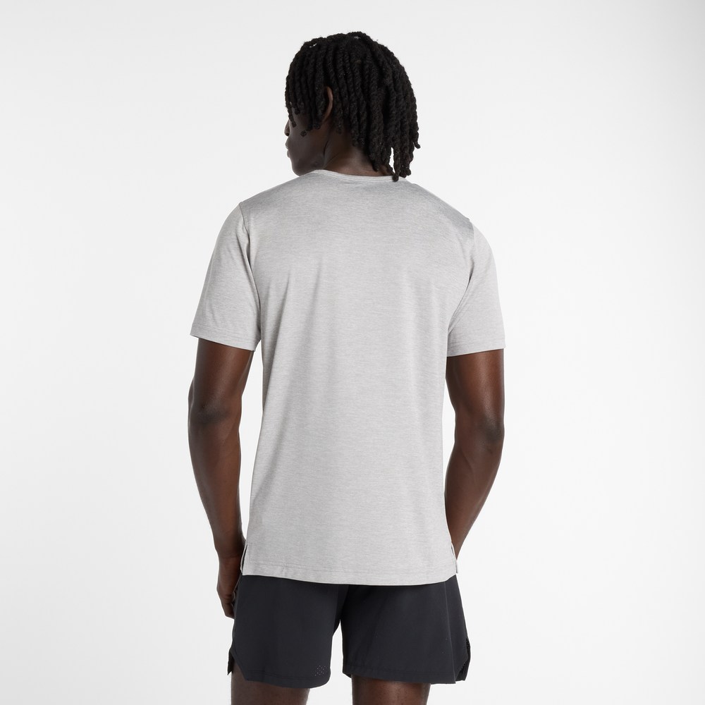 Férfi futópóló New Balance MT61O0U4AG – szürke