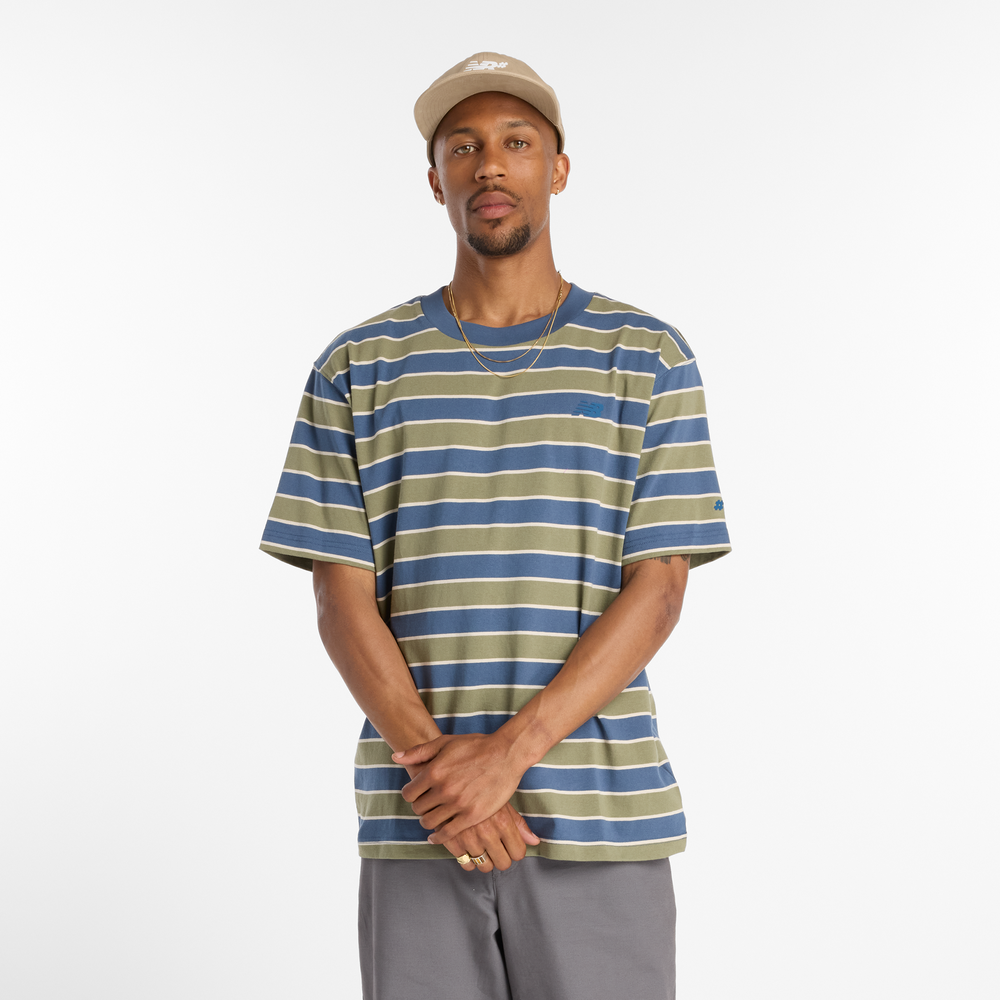 Férfi póló New Balance Numeric MT53700VTI – kék