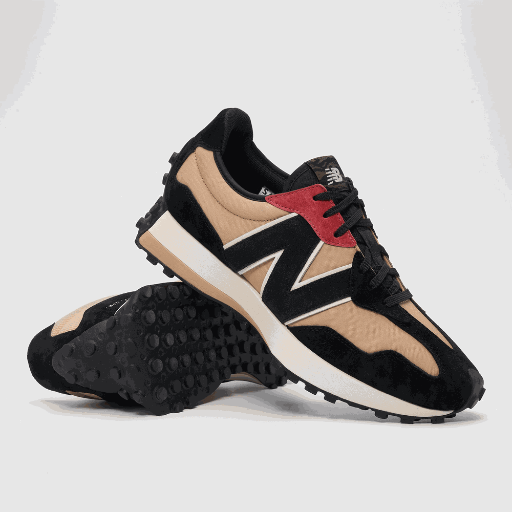 Cipő New Balance U327CNP – fekete és barna