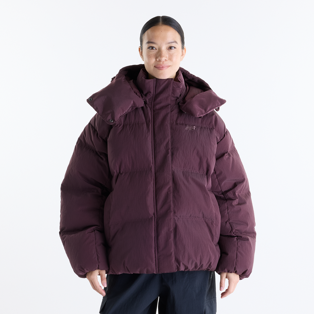 Női kabát New Balance WJ6268B9YLR – bordó