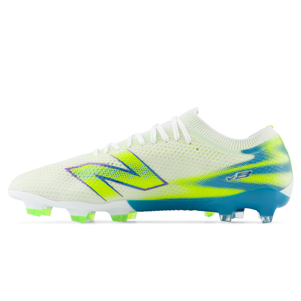Férfi focicipő New Balance FURON PRO FG V9 UF2F2D2 – fehér