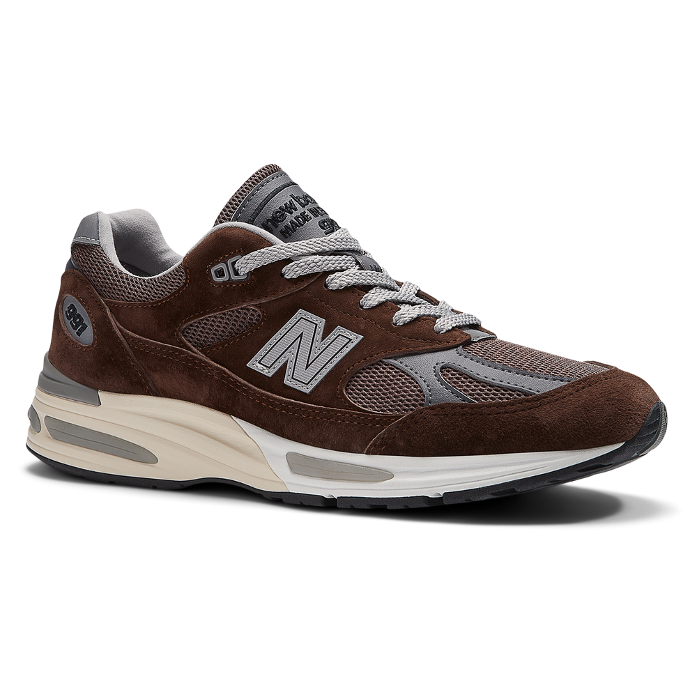 Unisex cipő New Balance U991BR2 – barna