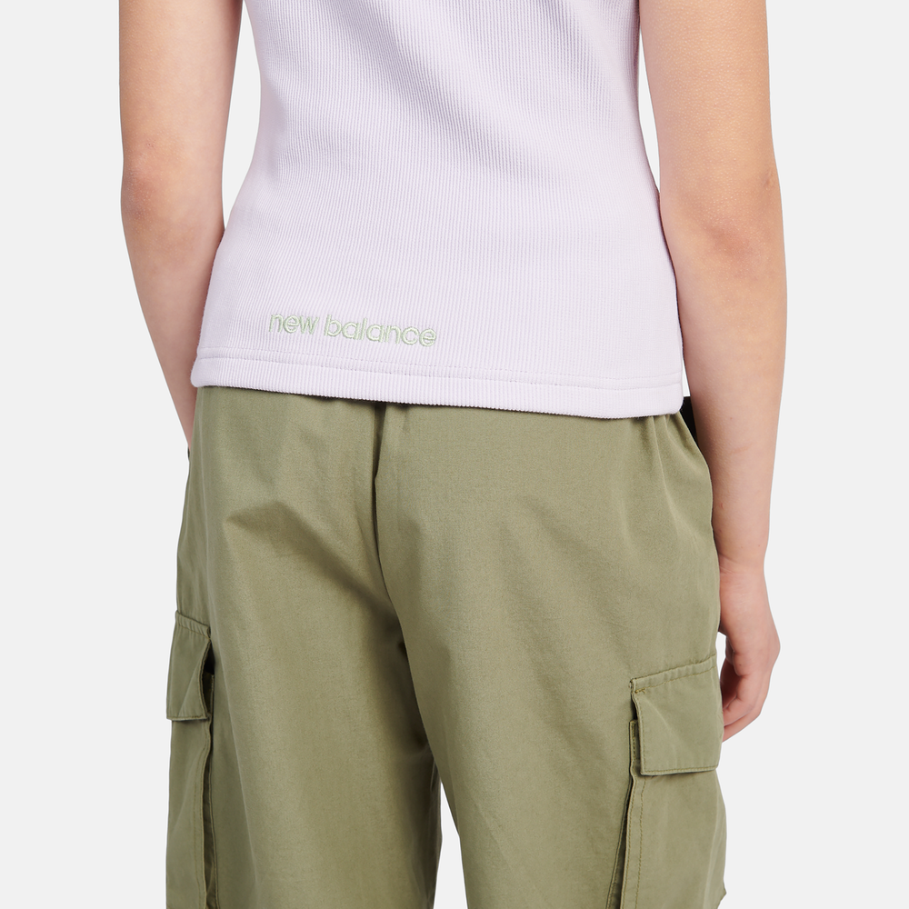 Gyerek póló New Balance LAKG0139RIG – rózsaszín