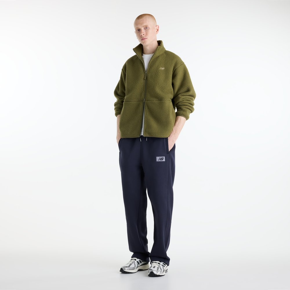 Férfi kabát New Balance High Pile – zöld