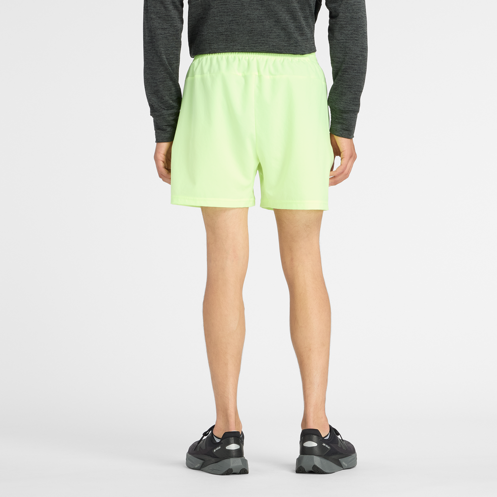 Férfi futónadrág New Balance MS41227AFG – zöld