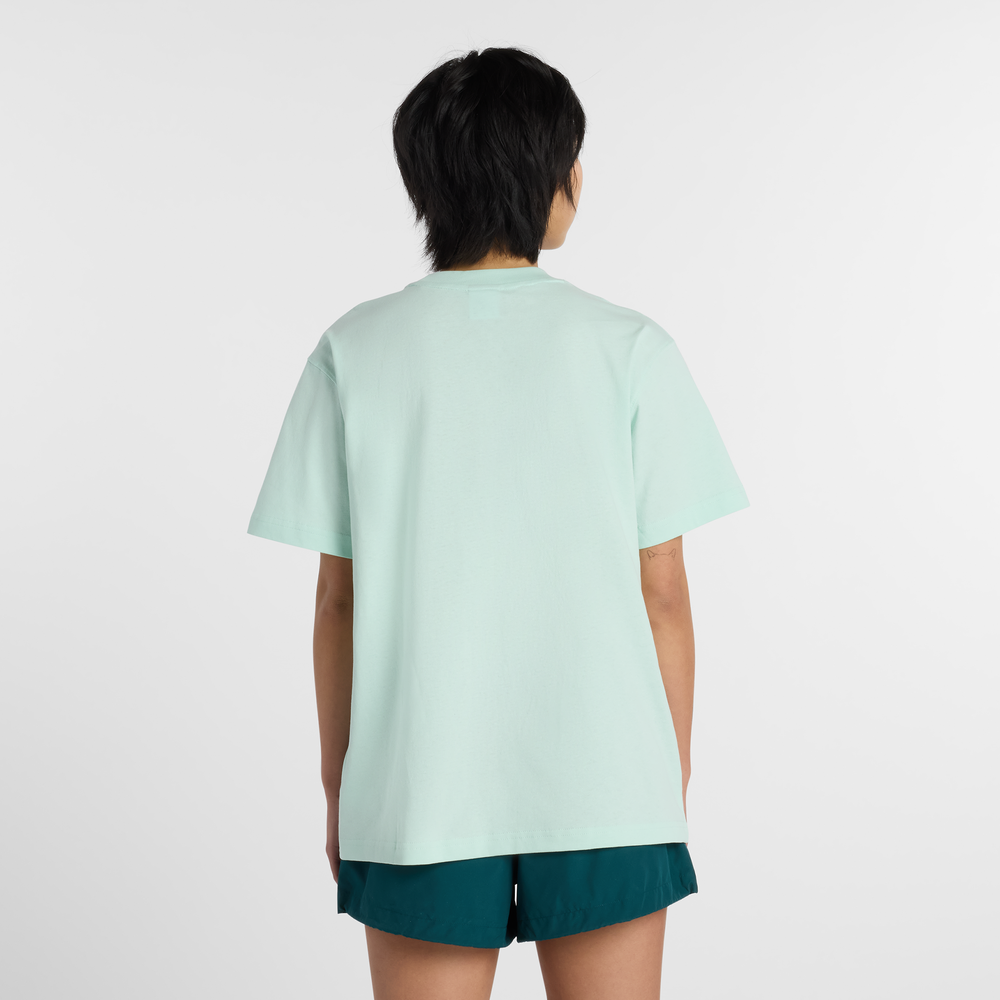 Női póló New Balance WT41501COJ – menta