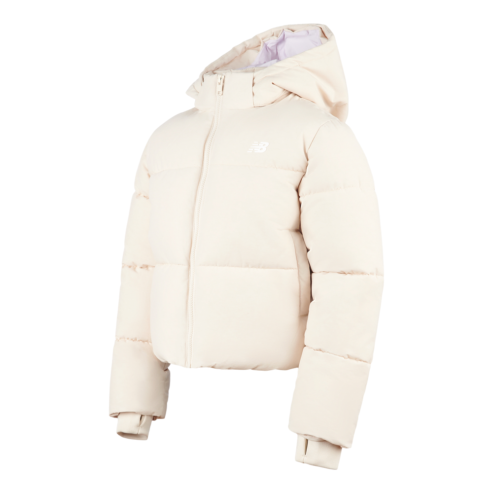 Gyerek dzseki New Balance LAKG0230BIS – bézs