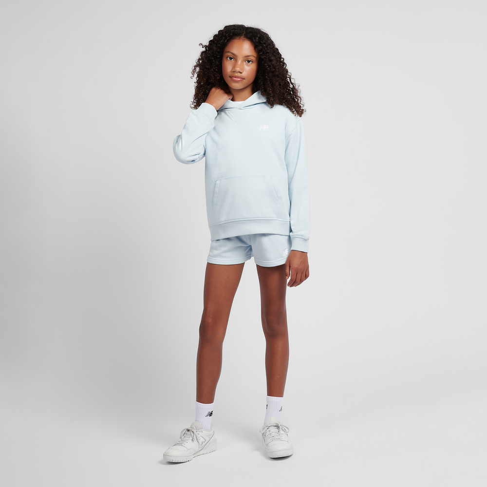 Gyerek pulóver New Balance LAKG0056FRL – kék