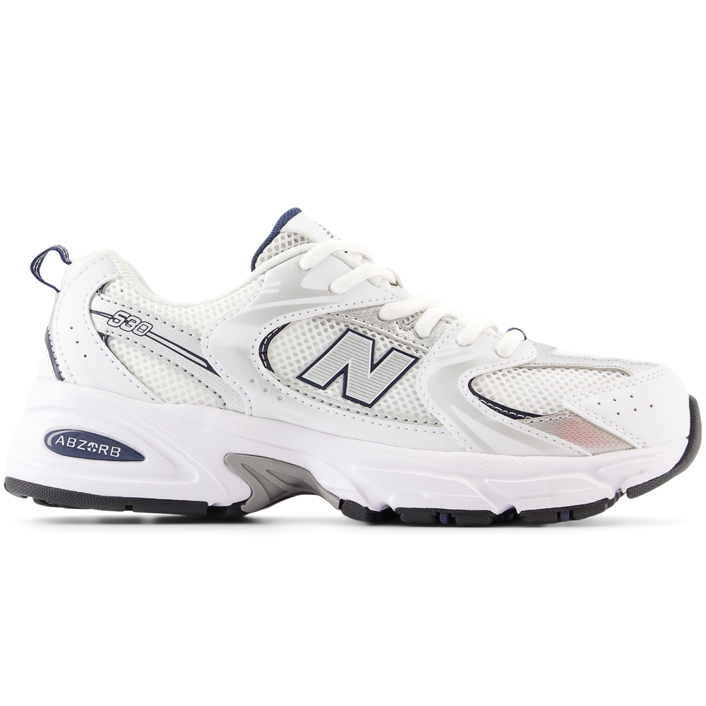 Gyermekcipő New Balance GR530SB1 – fehér
