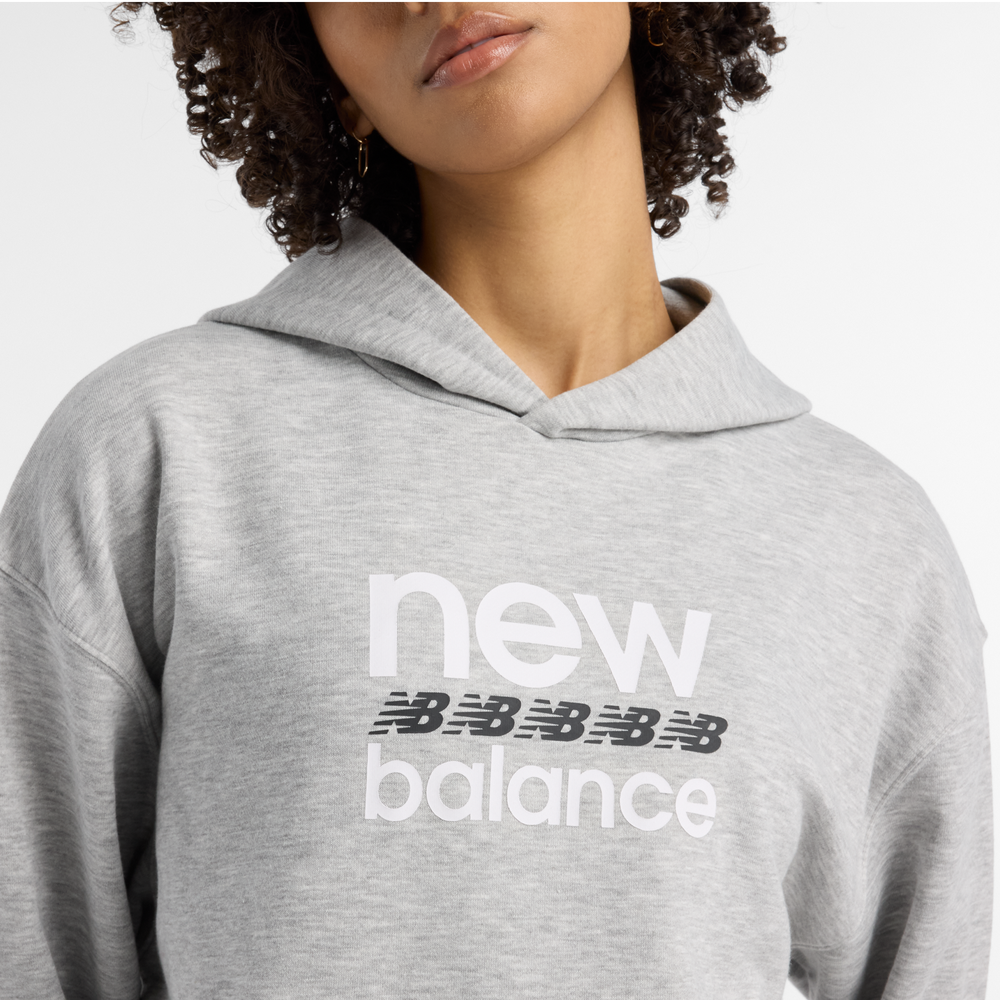 Női felső New Balance WT51519AG – szürke